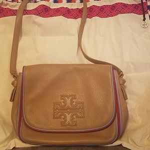 Tory Burch Harper Stripe Messenger